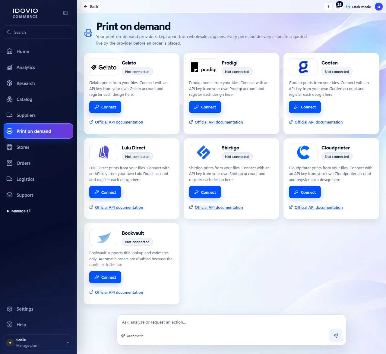Print on demand